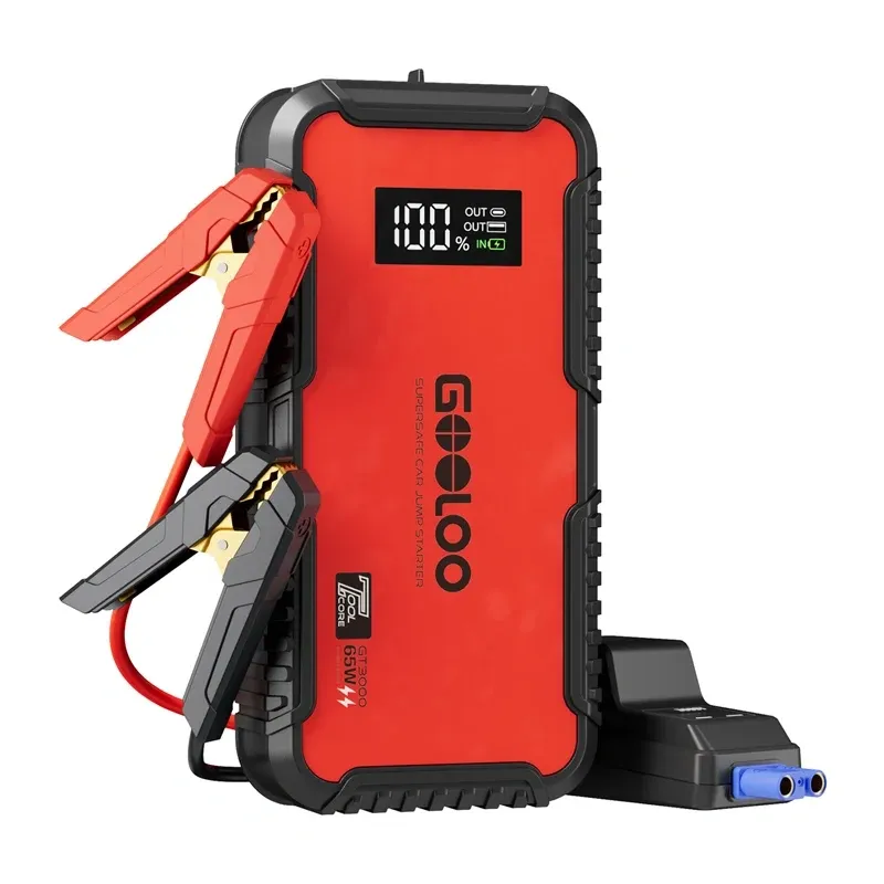 Jump Starter GOOLOO GT3000 44.4WH 3000A - Czarny