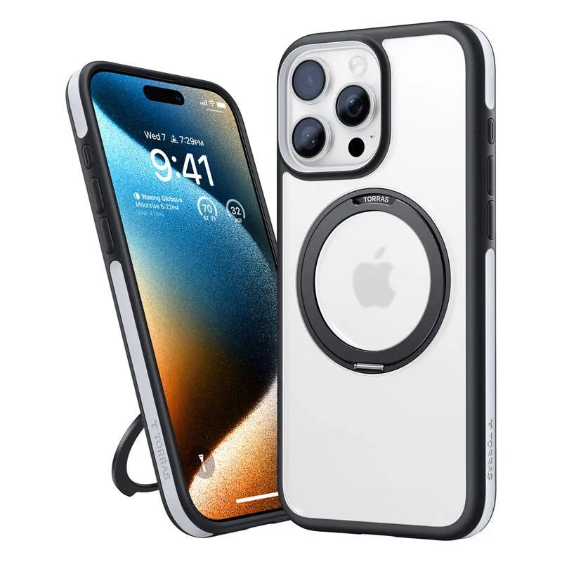 Etui TORRAS Ostand R Fusion Do IPhone 16 Pro Max - Czarne
