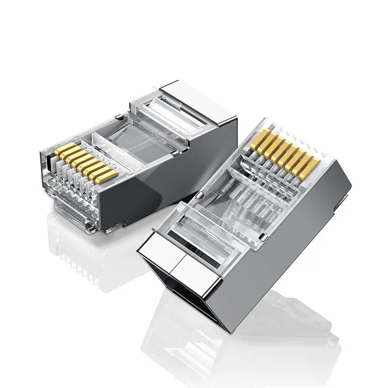 Wtyk RJ-45 UGREEN NW111 CAT.6 UTP 8P/8C - Srebrny