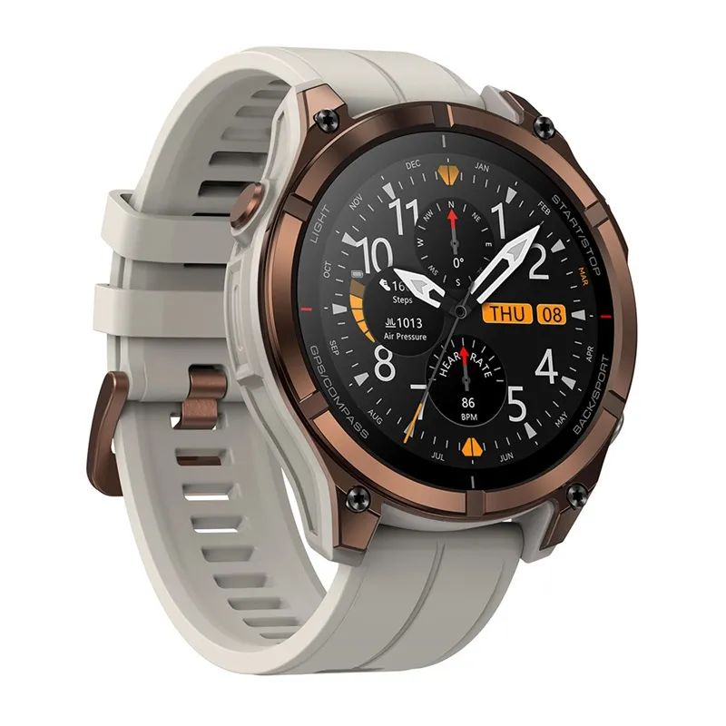 Smartwatch ZEBLAZE Stratos 4 Pro 1,43" AMOLED GPS 60 Dni - Brązowy