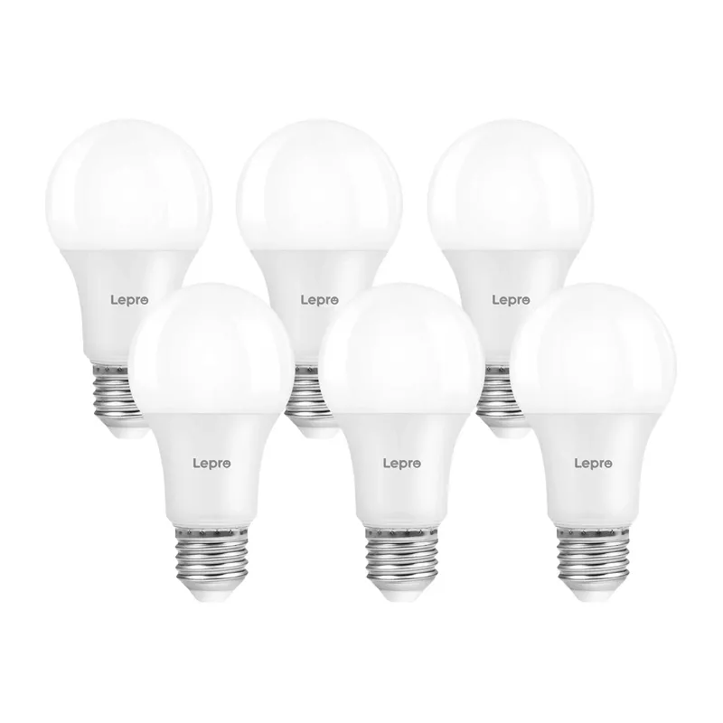 Żarówka LED LEPRO A60 E27 7W 800LM Ściemnialna 6 szt. - Ciepła 2700K