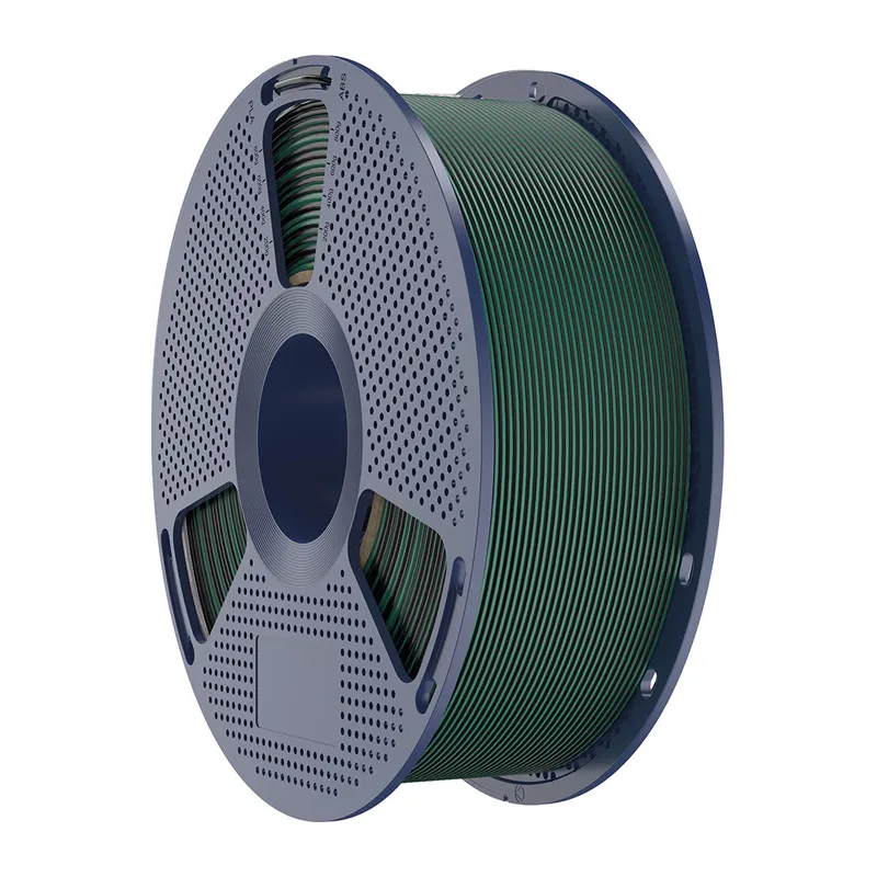 Filament SUNLU PLA+ Silk Dual Color 1,75 mm - Czarno-Zielony