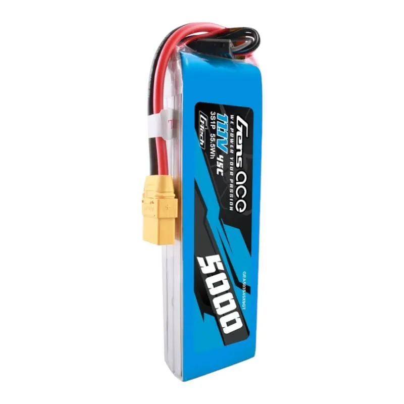Akumulator GENS ACE G-Tech 5000mAh 11.1V 45C 3S Lipo XT90