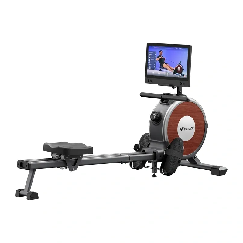 Wioślarz MERACH MR-R02B10 16 Poziomów Oporu Koło 6,8 kg - Czarny