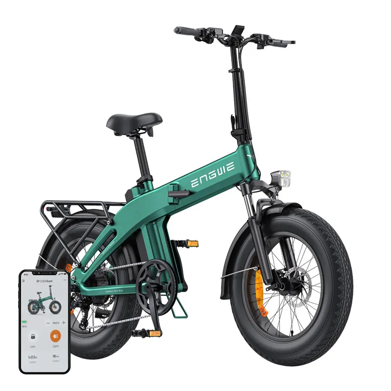 Rower Elektryczny ENGWE EP-2 3.0 BOOST 250W 20" - Zielony
