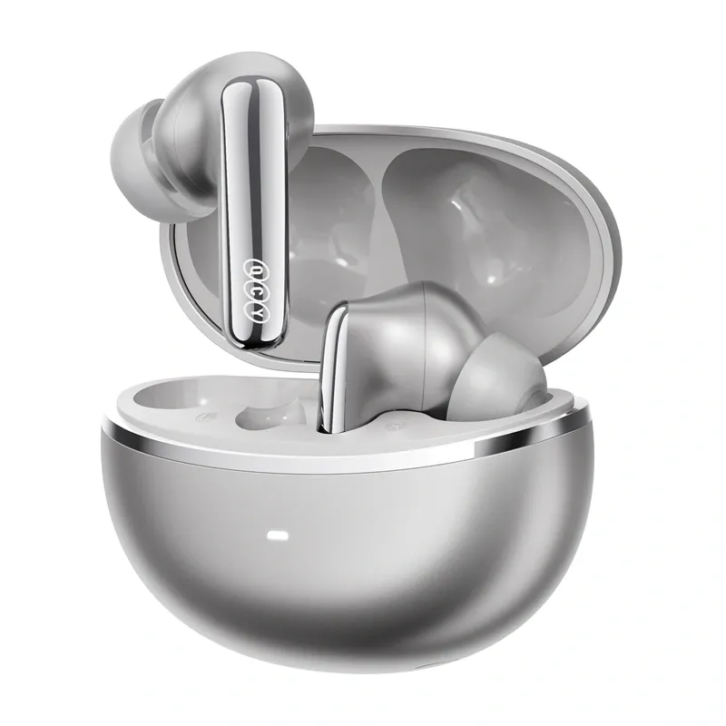 Słuchawki TWS QCY HT18 LITE Bluetooth 6.0 ANC - Tytanowe