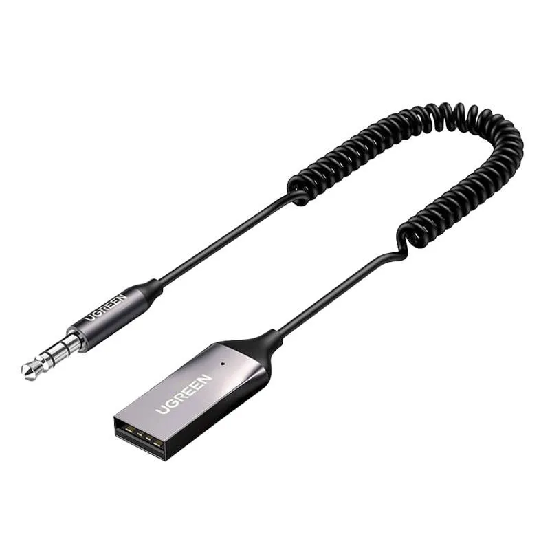 Odbiornik Bluetooth UGREEN 70601B Bluetooth 5.0 - Szary