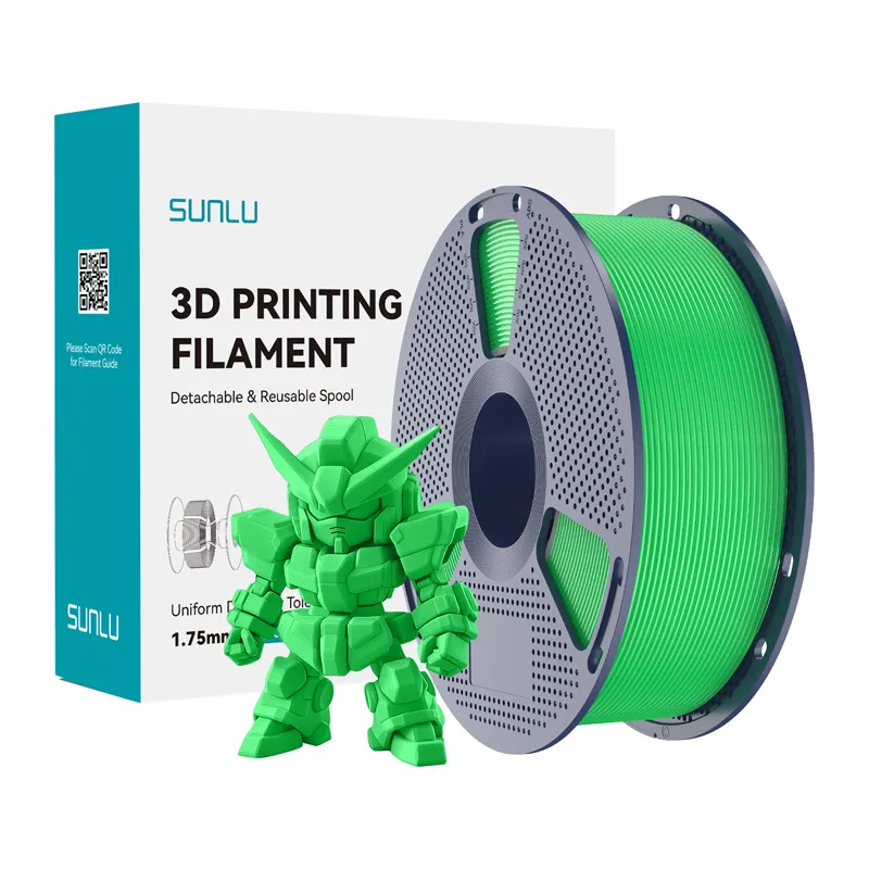 Filament SUNLU PLA+ 2.0 1,75 mm Do Druku 3D - Zielony