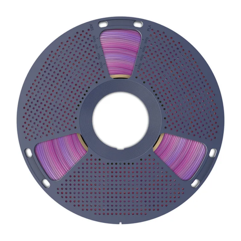 Filament SUNLU PLA 1.75mm 1kg HYPER Rainbow - Przezroczysty