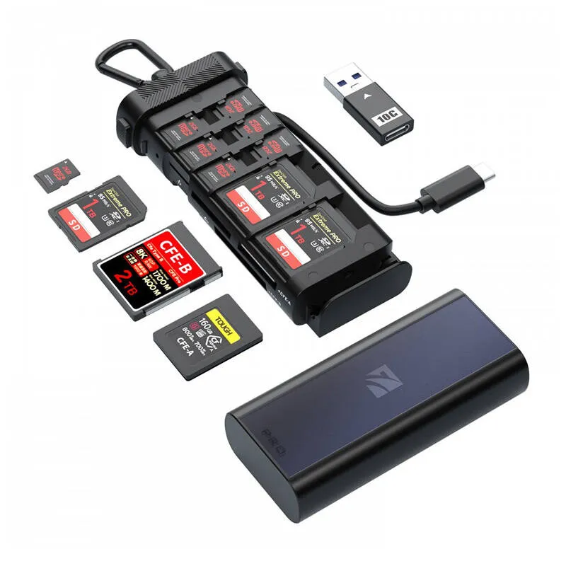 Czytnik Kart FREEWELL Pro CFexpress A/B SD TF USB-C