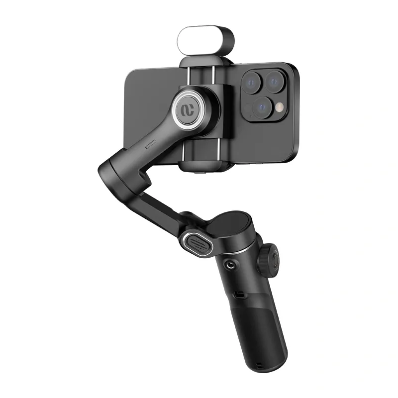 Gimbal AOCHUAN X2 3-OSIOWY Z Oświetleniem RGB - Czarny