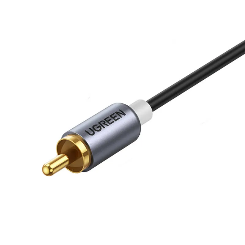 Kabel UGREEN CM451 USB-C-2X RCA 1.5m (Czarny)