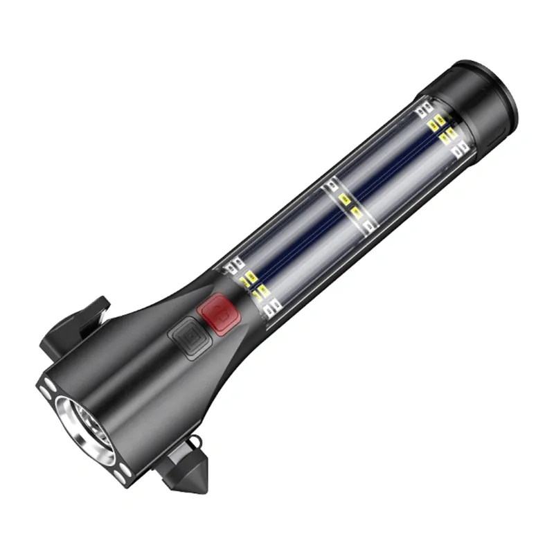 Latarka Wielofunkcyjna SUPERFIRE D30 USB-C Z Panelem Solarnym