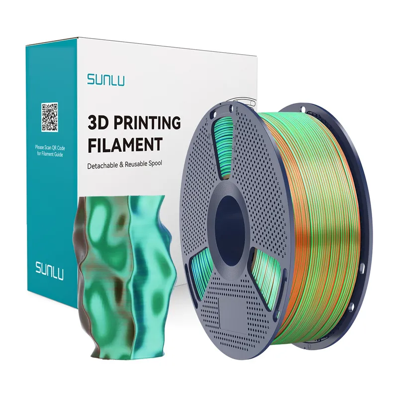 Filament SUNLU PLA+ Silk Tri-Color 1.75mm 1kg