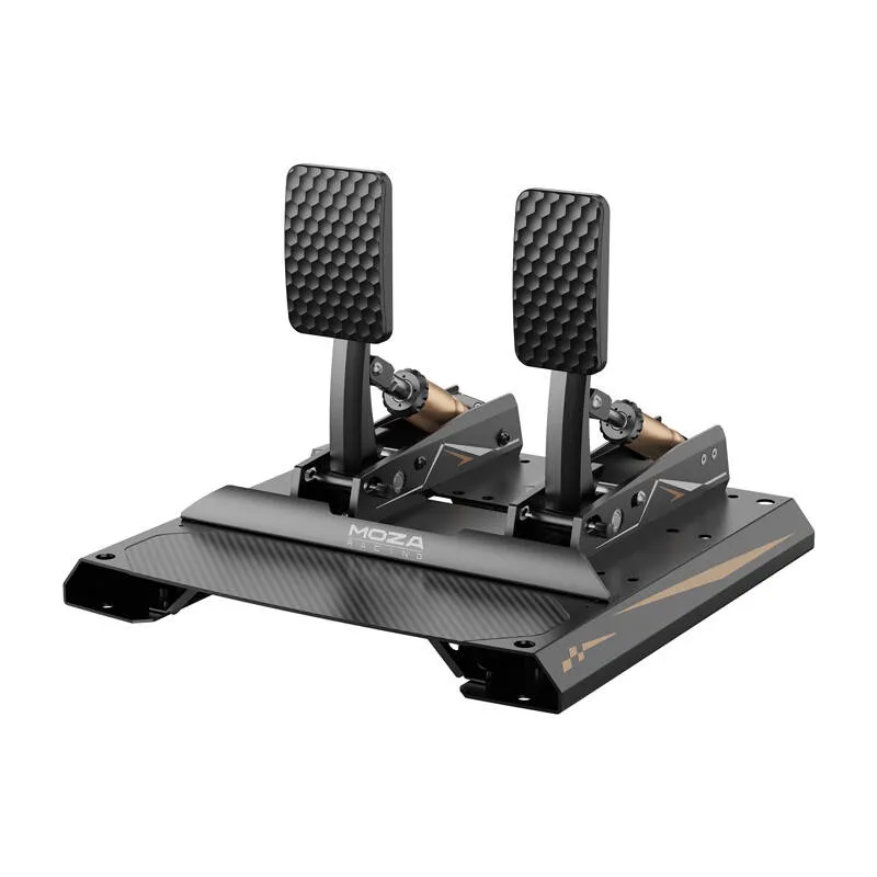 Pedały MOZA RACING CRP2 Gaz + Hamulec Load Cell 200kg - Czarno-Złote