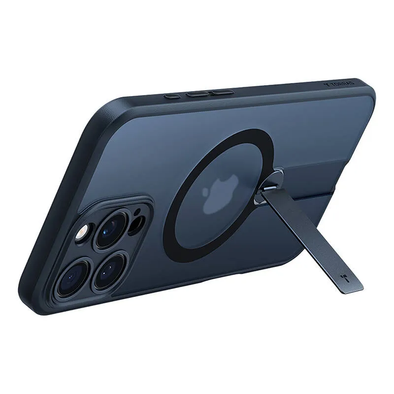 Etui TORRAS Pstand Spin Do IPhone 16 Pro - Czarne