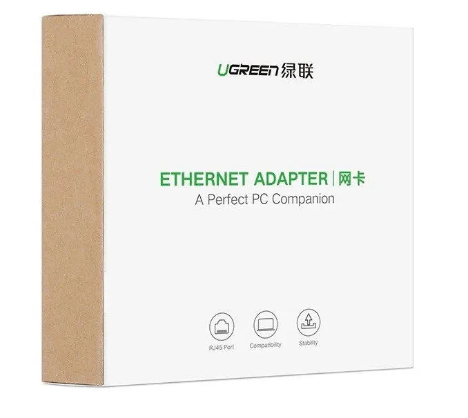 Adapter USB 3.0 UGREEN MC209 Ethernet Gigabit - Szary