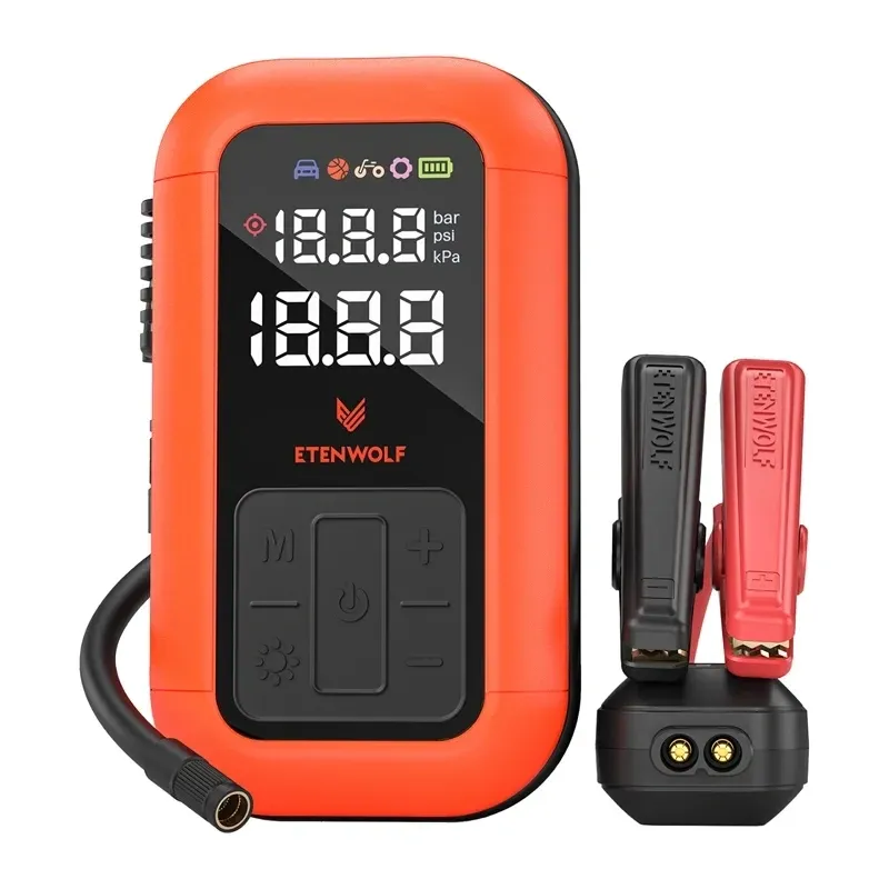 Kompresor Samochodowy ETENWOLF X6 Pro Max 12000mAh 11.03bar