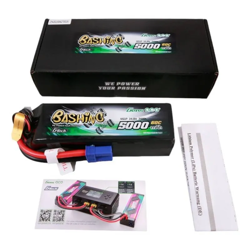 Akumulator GENS ACE G-Tech 5000mAh 14,8V 60C EC5