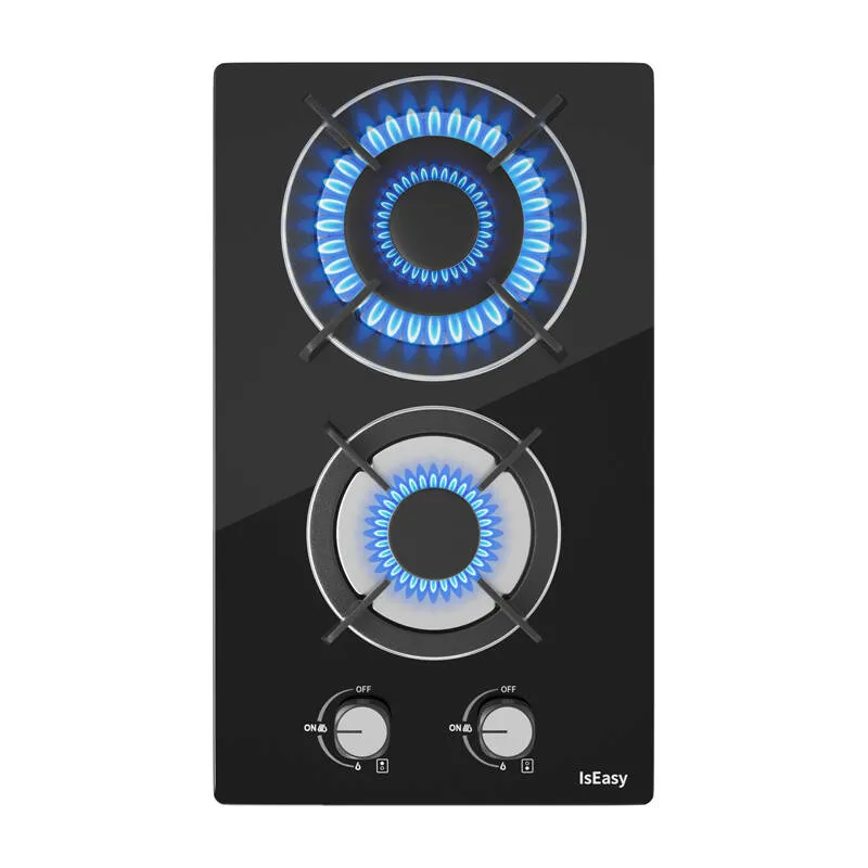 Płyta Gazowa ISEASY MGBG-312A 2 Palniki 3300W Szkło