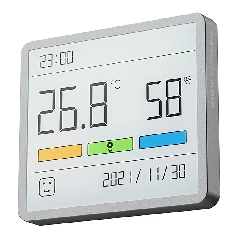 Termometr I Higrometr MOVA MTHM01 Z Zegarem LCD