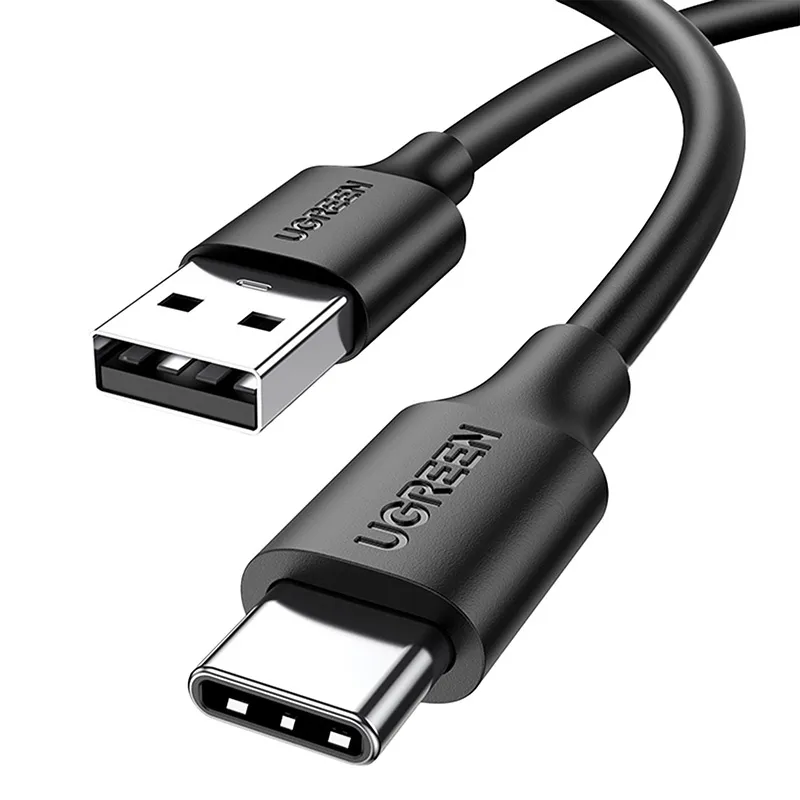 Kabel USB-A-USB-C UGREEN US287 1.5m 20W - Czarny