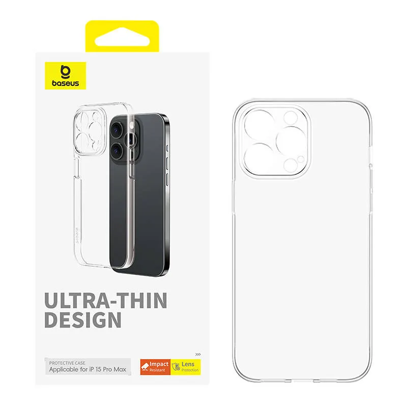 Etui BASEUS OS-Lucent Series IPhone 15 Pro Max - Przezroczyste