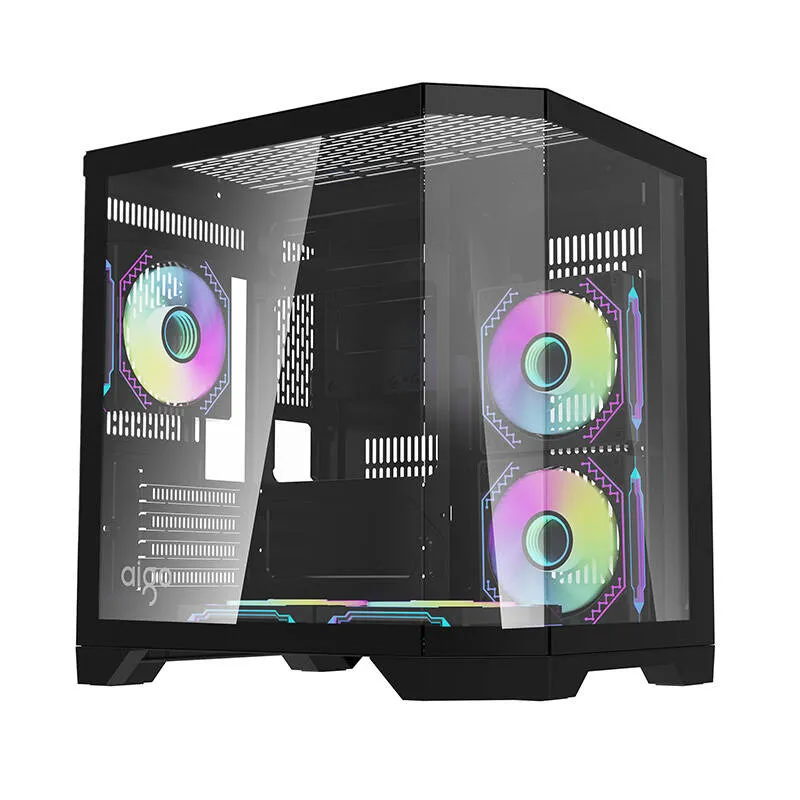 Obudowa Komputerowa DARKFLASH FT350 5 Wentylatorów ARGB - Czarna