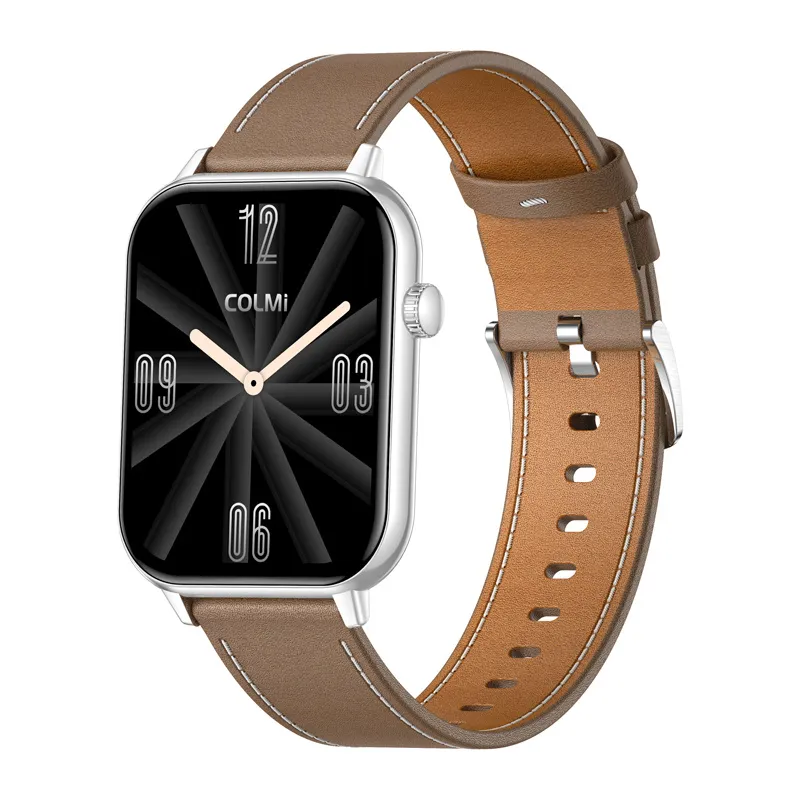 Smartwatch COLMI C28 AMOLED 1,93" Kwadratowy - Srebrny