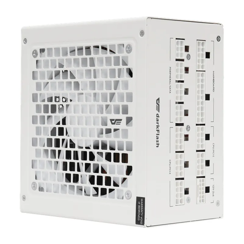 Zasilacz DARKFLASH PMT1050 1050W 80 PLUS Gold ATX 3.1 - Biały