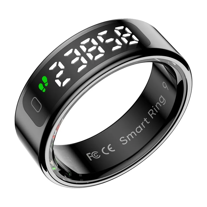 Smartring COLMI R12 18.3mm Z Monitorem Zdrowia - Czarny