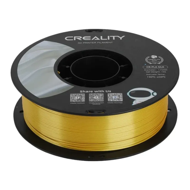 Filament CREALITY CR-Silk PLA 1,75mm Do Druku 3D - Złoty