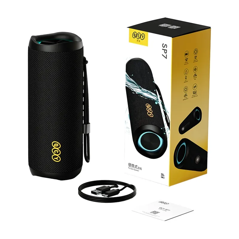 Bezprzewodowy Głośnik QCY SP7 40W Bluetooth IPX7 - Czarny