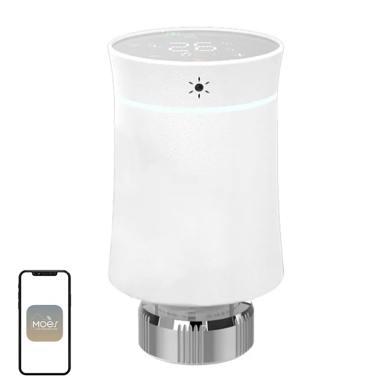 Głowica Termostatyczna MOES TRV BY100 ZigBee Dotykowa