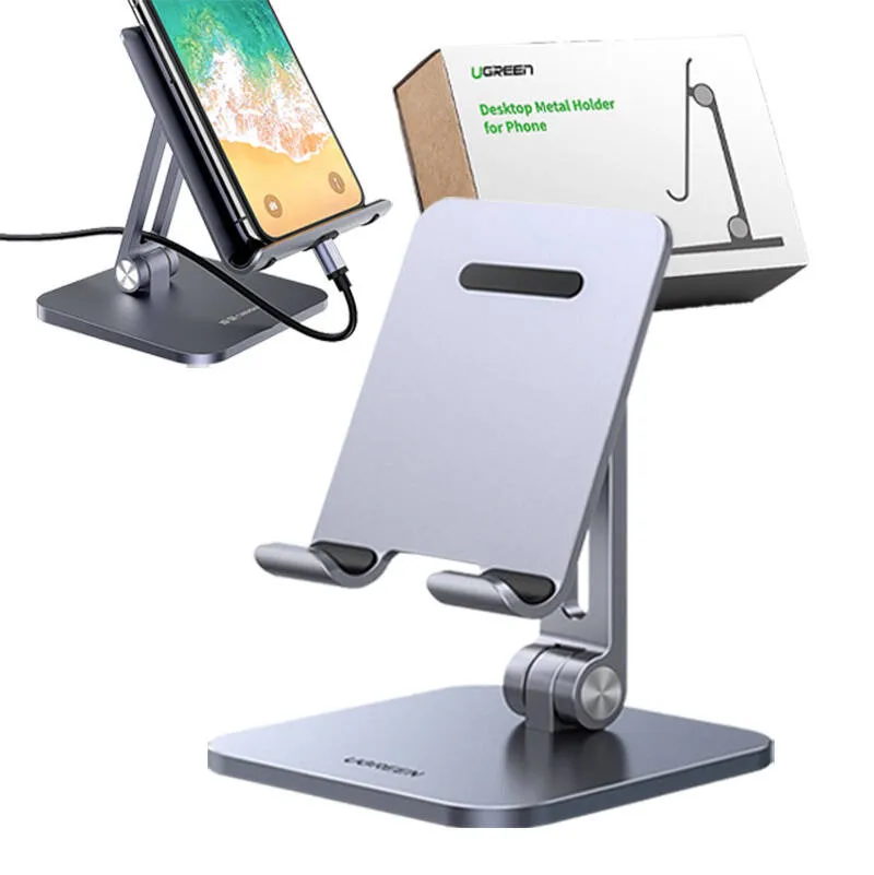 Podstawka Na Tablet UGREEN LP134 Regulowana Do 180° 4-13" - Srebrna