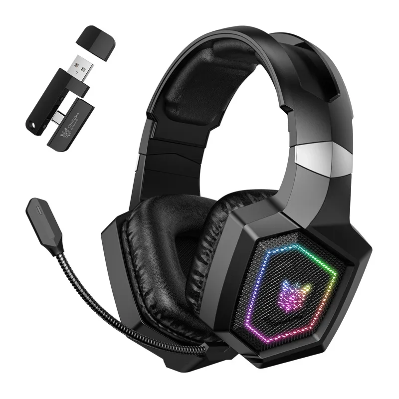 Słuchawki Gamingowe ONIKUMA GT806 50mm RGB - Czarne