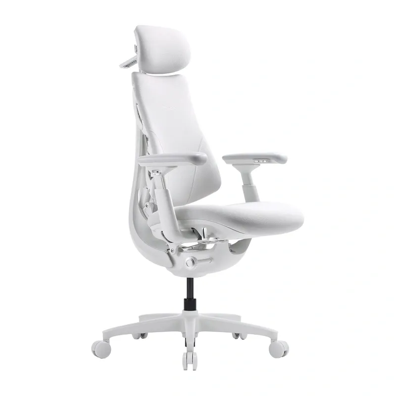 Krzesło Ergonomiczne LIBERNOVO Omni GEN 45cm - Białe