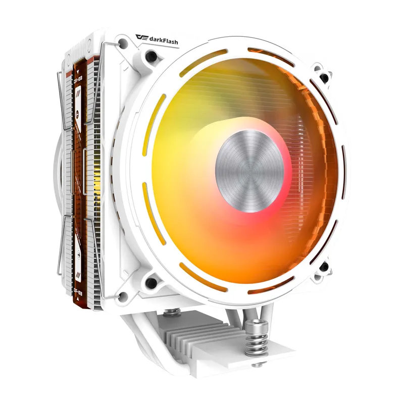 Chłodzenie CPU DARKFLASH E400 PLUS Do 235W ARGB - Białe
