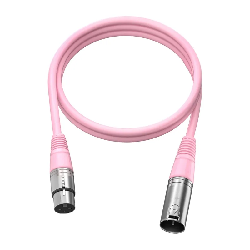 Kabel FIFINE XLR L9C 180cm - Różowy