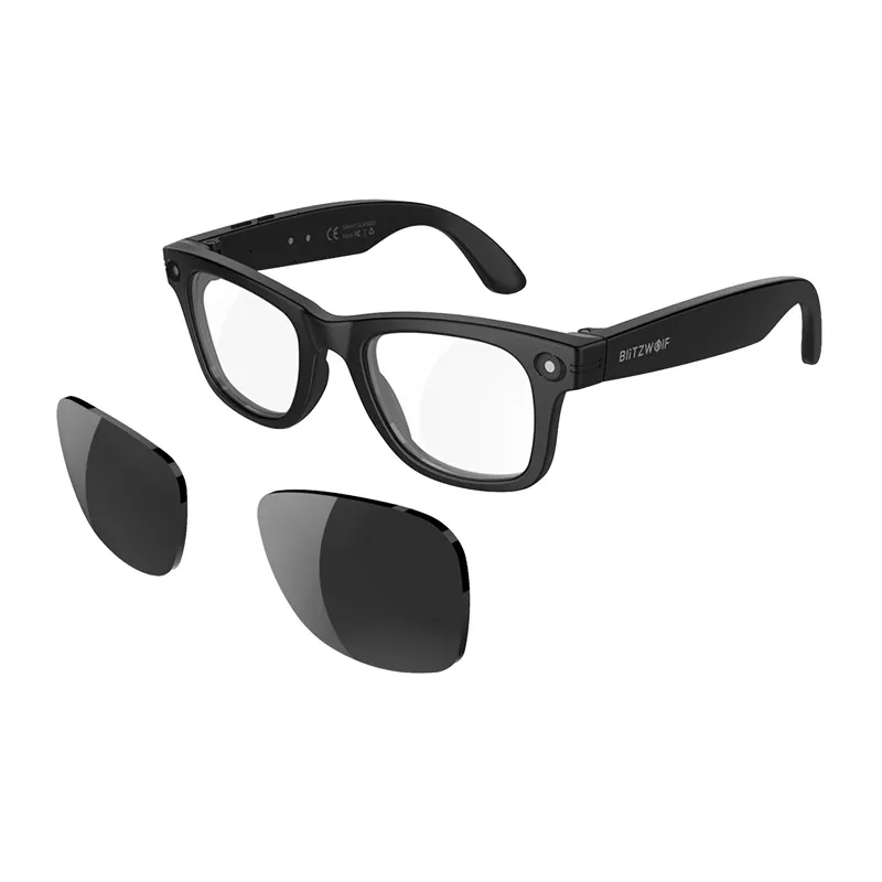 Inteligentne Okulary AI BLITZWOLF BW-AG1 Pro Z Wymiennymi Soczewkami