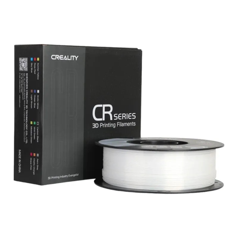 Filament CREALITY CR-Silk PLA 1,75mm Do Drukarek 3D - Biały