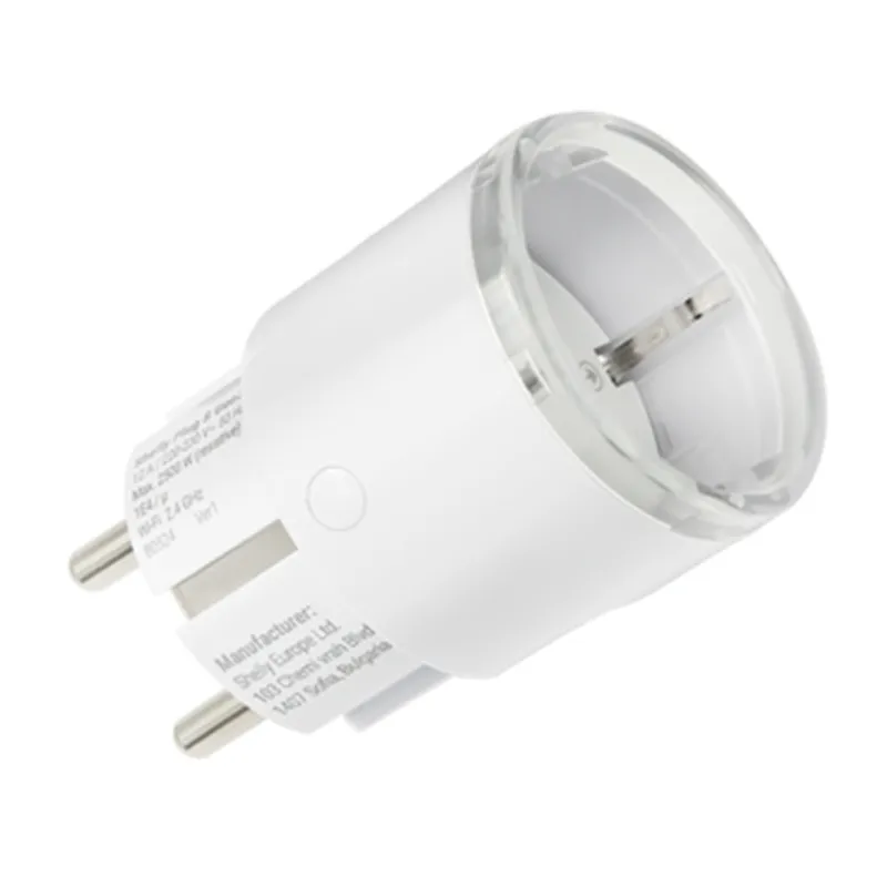 Gniazdko Inteligentne SHELLY Plug S MTR GEN3 12A 5 szt. - Białe