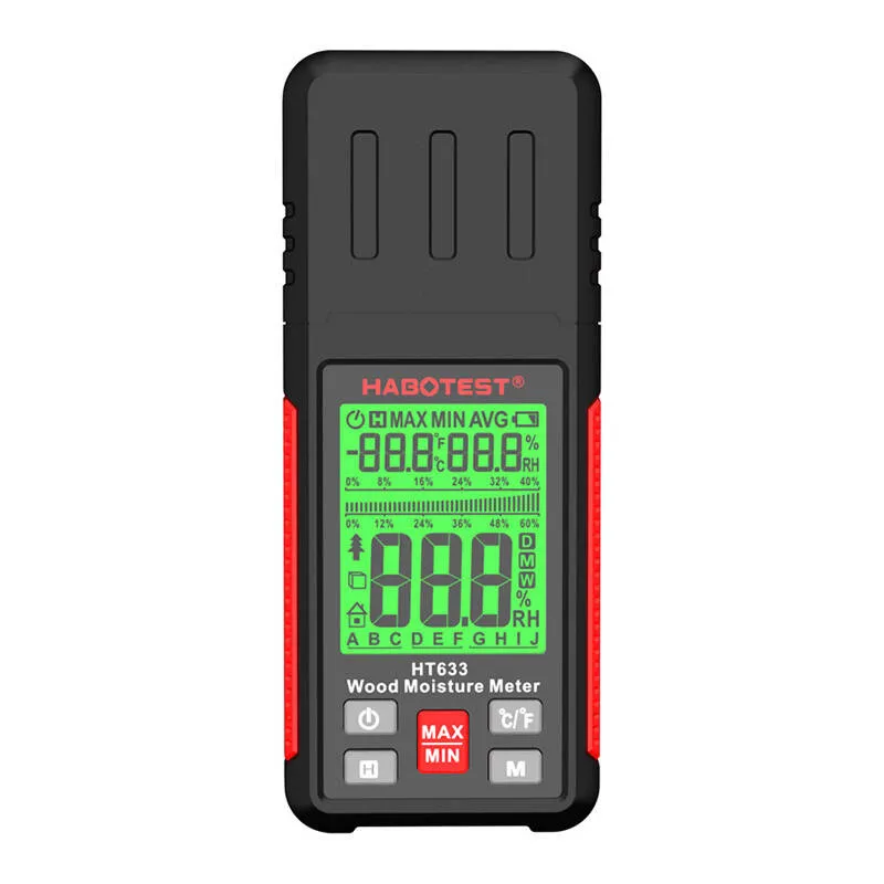 Wilgotnościomierz Do Drewna HABOTEST HT633 LCD