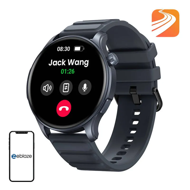 Smartwatch ZEBLAZE Btalk 3 Pro 260mAh AMOLED - Szary