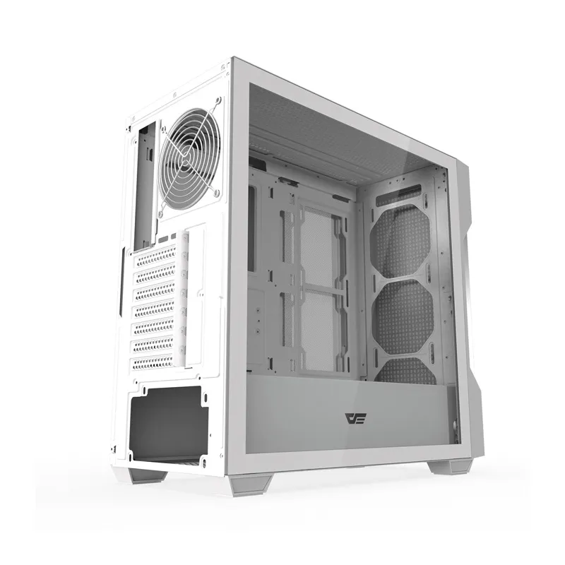 Obudowa Komputerowa DARKFLASH DS900 Mesh ATX Bez Wentylatorów - Biała
