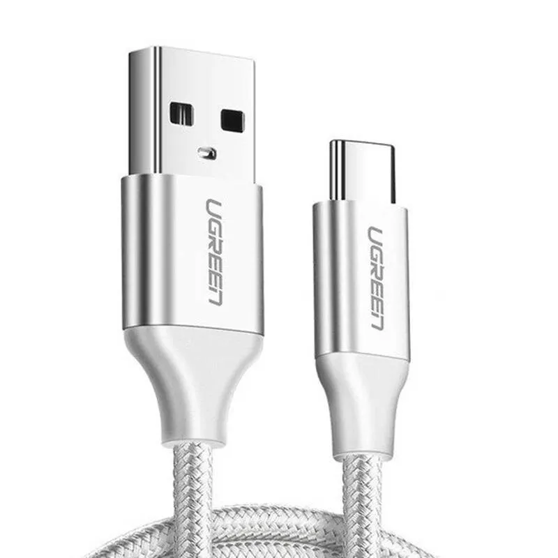 Kabel UGREEN US288 USB-A Do USB-C 2m Do Ładowania - Biały