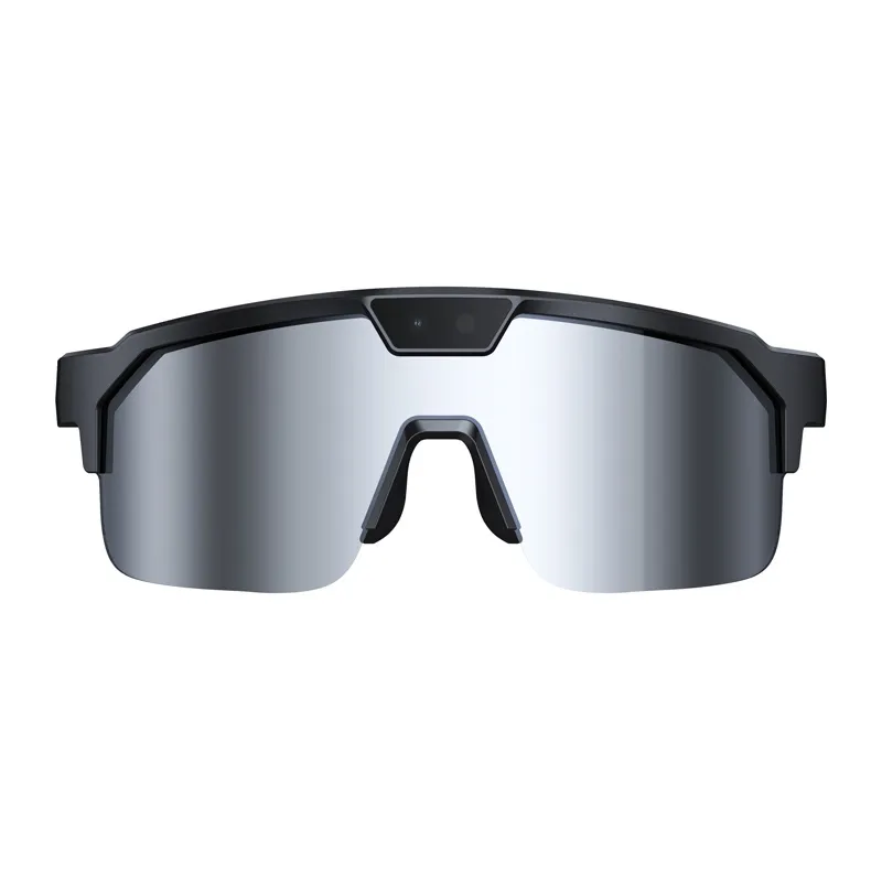 Sportowe Okulary AI ZEBLAZE Q01 Z Kamerą 8MP I Asystentem AI - Srebrne
