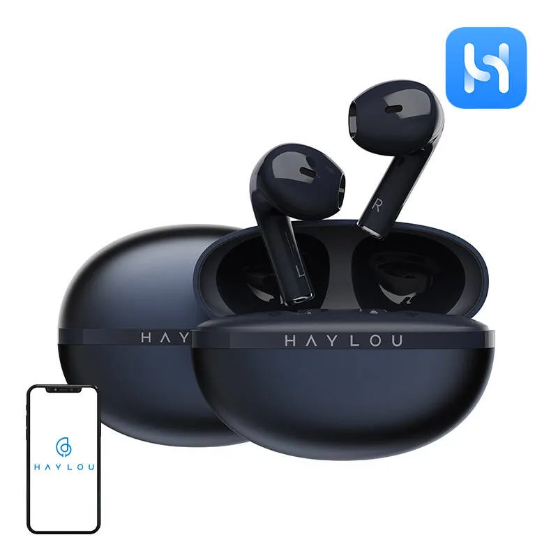 Słuchawki TWS HAYLOU X1 2023 ENC Bluetooth 5.3 IPX5 - Niebieskie