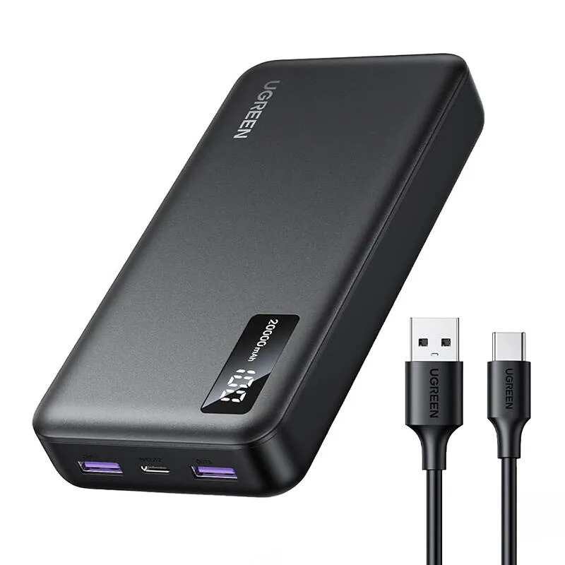 Powerbank UGREEN PB312 20000mAh 20W PD - Czarny