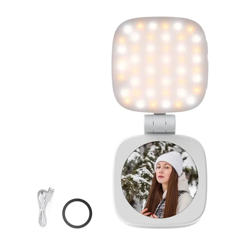 Lampa Selfie NEEWER BASICS NL48B Z Magnetycznym Mocowaniem